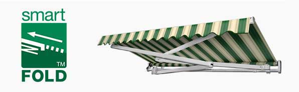 Retractable Awning - Smart Fold technology